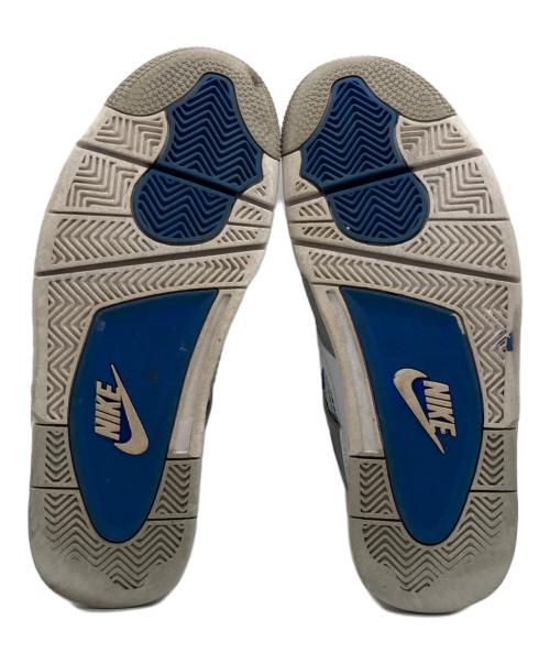 NIKE（ナイキ）NIKE (ナイキ) AIR JORDAN 4 RETRO ブルー サイズ:25の古着・服飾アイテム