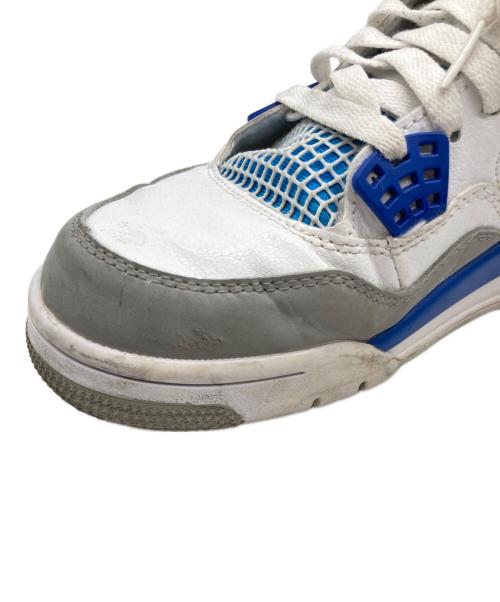 NIKE（ナイキ）NIKE (ナイキ) AIR JORDAN 4 RETRO ブルー サイズ:25の古着・服飾アイテム
