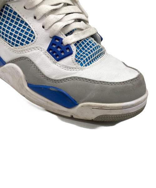 NIKE（ナイキ）NIKE (ナイキ) AIR JORDAN 4 RETRO ブルー サイズ:25の古着・服飾アイテム