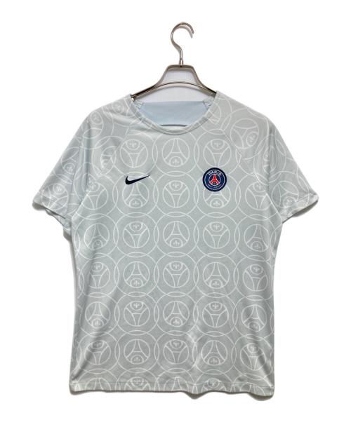 NIKE（ナイキ）NIKE (ナイキ) Paris Saint-Germain (パリサンジェルマン) Tシャツ ブルー サイズ:Lの古着・服飾アイテム