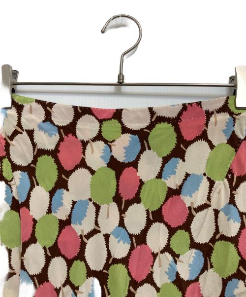 LOUIS VUITTON（ルイ ヴィトン）LOUIS VUITTON (ルイ ヴィトン) シルクスカート マルチカラー サイズ:38の古着・服飾アイテム