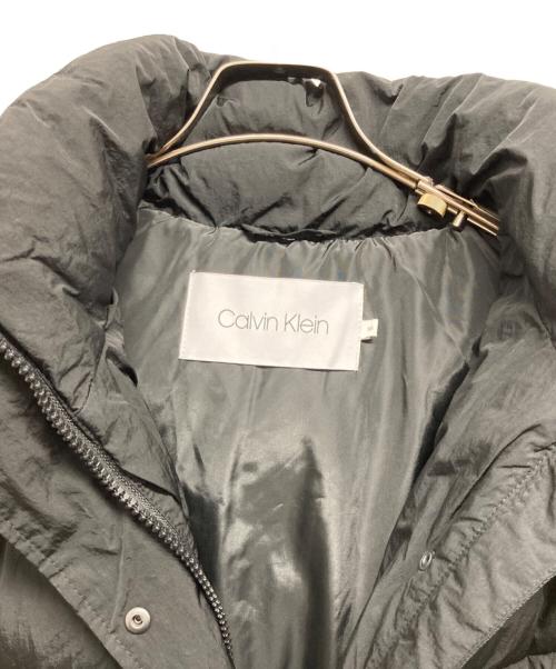 Calvin Klein（カルバンクライン）Calvin Klein (カルバンクライン) モダンパデッドコート ブラック サイズ:XSの古着・服飾アイテム