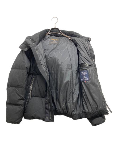 nano・universe（ナノ・ユニバース）nano・universe (ナノ・ユニバース) 西川ダウンダウンジャケット ブラック サイズ:Sの古着・服飾アイテム