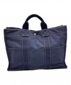 HERMESエルメス）の古着「ドーヴィル MM」｜ネイビー