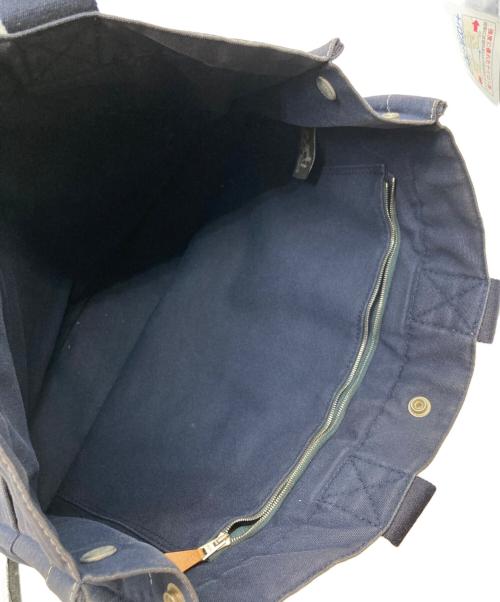 HERMES（エルメス）HERMES (エルメス) ドーヴィル MM ネイビーの古着・服飾アイテム