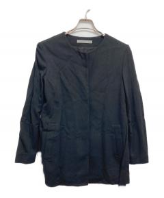 中古・古着通販】ESCADA (エスカーダ) レザージャケット ブラック