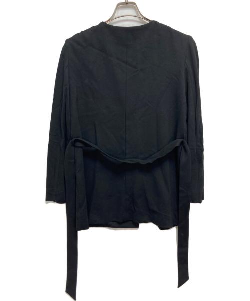 theory luxe（セオリーリュクス）theory luxe (セオリーリュクス) ノーカラージャケット ブラック サイズ:38の古着・服飾アイテム