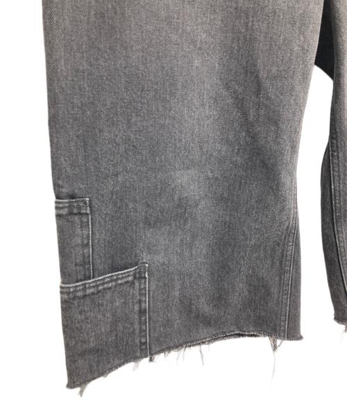 GEN IZAWA（ゲンイザワ）GEN IZAWA (ゲンイザワ) カットオフデニムパンツ ブラック サイズ:Mの古着・服飾アイテム