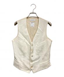 MADISON BLUE（マディソンブルー）の古着「リネンベスト」｜ホワイト