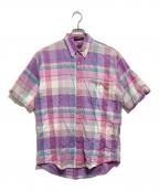 Eddie Bauerエディーバウアー）の古着「チェックシャツ」｜ピンク