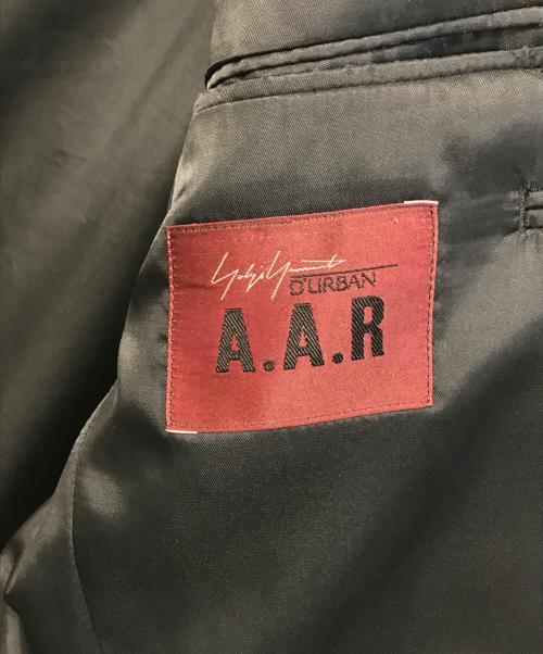 yohji yamamoto A.A.R（ヨウジヤマモトアール）YOHJI YAMAMOTO A.A.R (ヨウジヤマモトアール) 3Bテーラードジャケット ブラック サイズ:表記なしの古着・服飾アイテム