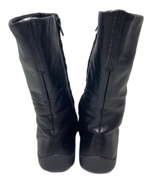 ISSEY MIYAKE（イッセイミヤケ）ISSEY MIYAKE (イッセイミヤケ) repetto (レペット) ブーツ ブラック サイズ:38の古着・服飾アイテム