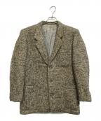 Y's for menワイズフォーメン）の古着「ツイードテーラードジャケット」｜ベージュ×グレー