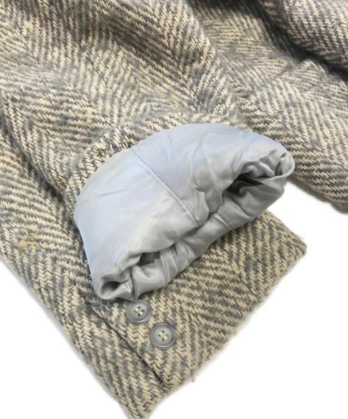 Y's for men（ワイズフォーメン）Y'S for men (ワイズフォーメン) ツイードテーラードジャケット ベージュ×グレー サイズ:Sの古着・服飾アイテム