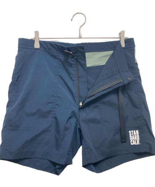 STANDARD CALIFORNIA（スタンダードカリフォルニア）STANDARD CALIFORNIA (スタンダードカリフォルニア) ハーフパンツ ネイビー サイズ:W32の古着・服飾アイテム