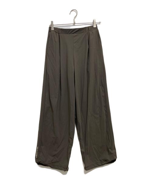 HELLY HANSEN（ヘリーハンセン）HELLY HANSEN (ヘリーハンセン) emmi atelier (エミアトリエ) W Water Rashguard Wide Pants ブラウン サイズ:WMの古着・服飾アイテム