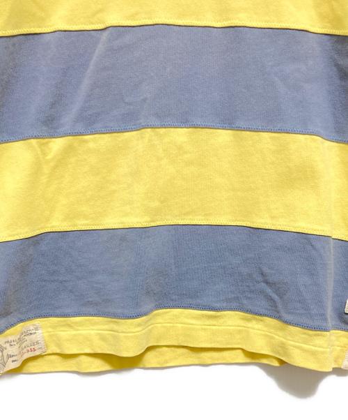 POLO RALPH LAUREN（ポロ・ラルフローレン）POLO RALPH LAUREN (ポロ・ラルフローレン) ボーダーポロシャツ イエロー サイズ:Mの古着・服飾アイテム