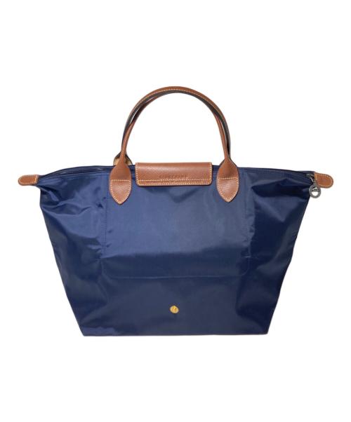 LONGCHAMP（ロンシャン）LONGCHAMP (ロンシャン) ハンドバッグ ネイビーの古着・服飾アイテム