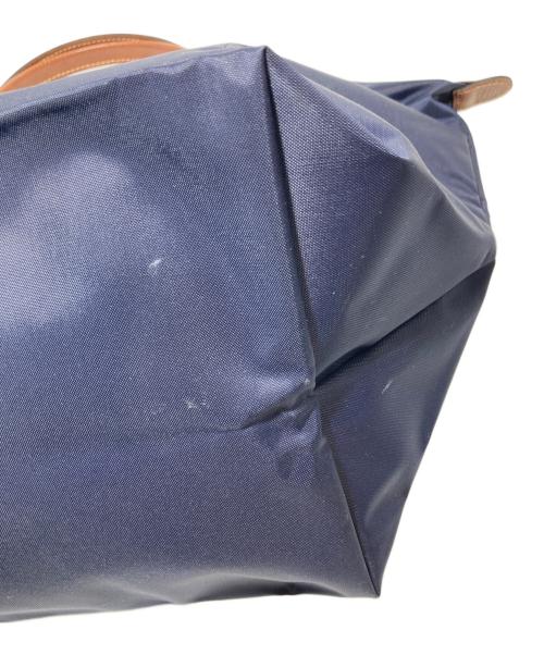 LONGCHAMP（ロンシャン）LONGCHAMP (ロンシャン) ハンドバッグ ネイビーの古着・服飾アイテム