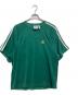 adidas originals（アディダスオリジナル）の古着「テリーTシャツ」｜グリーン