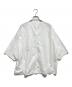 GALERIE VIE (ギャルリーヴィー) コットンツイル クルーネックドルマン プルオーバーシャツ ホワイト サイズ:F：5000円