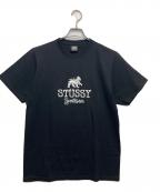 stussyステューシー）の古着「SPORTS WEAR TEE」｜ブラック