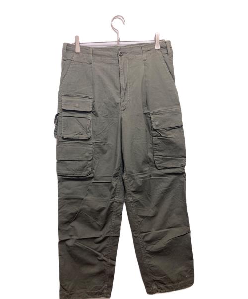 BEAMS（ビームス）BEAMS (ビームス) ミリタリー ポケット バルーンパンツ オリーブ サイズ:Mの古着・服飾アイテム
