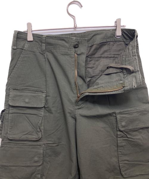 BEAMS（ビームス）BEAMS (ビームス) ミリタリー ポケット バルーンパンツ オリーブ サイズ:Mの古着・服飾アイテム