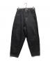 JOURNAL STANDARD（ジャーナルスタンダード）の古着「バルーンデニムパンツ」｜ブラック
