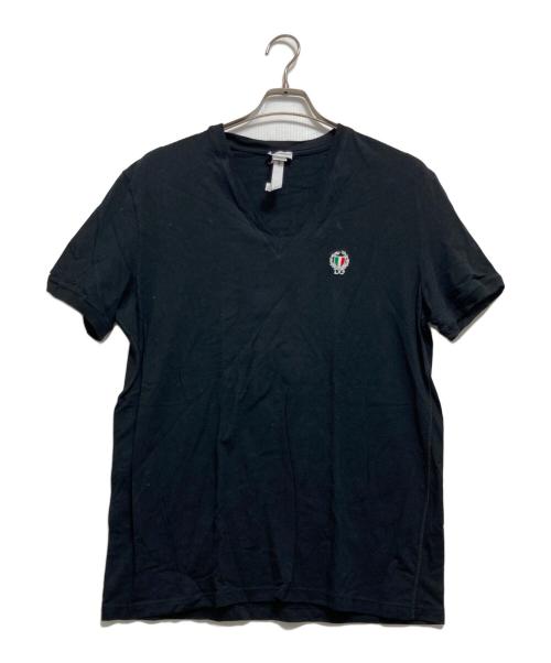 DOLCE & GABBANA（ドルチェ＆ガッバーナ）DOLCE & GABBANA (ドルチェ＆ガッバーナ) Tシャツ ブラック サイズ:XLの古着・服飾アイテム