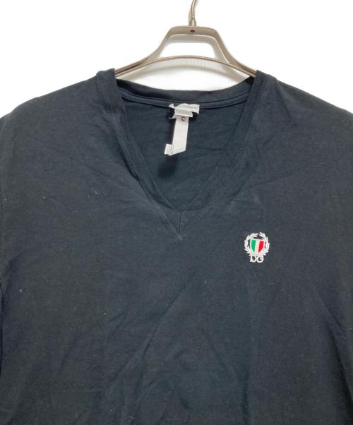 DOLCE & GABBANA（ドルチェ＆ガッバーナ）DOLCE & GABBANA (ドルチェ＆ガッバーナ) Tシャツ ブラック サイズ:XLの古着・服飾アイテム