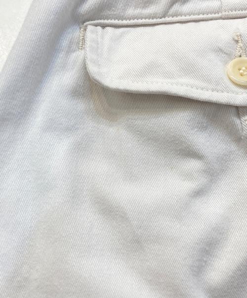 45R（フォーティファイブ・アール）45R (フォーティファイブ・アール) シャルロットバギータックパンツ ホワイト サイズ:サイズ表記無しの古着・服飾アイテム