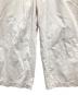 中古・古着 45R (フォーティファイブ・アール) シャルロットバギータックパンツ ホワイト サイズ:サイズ表記無し：7000円