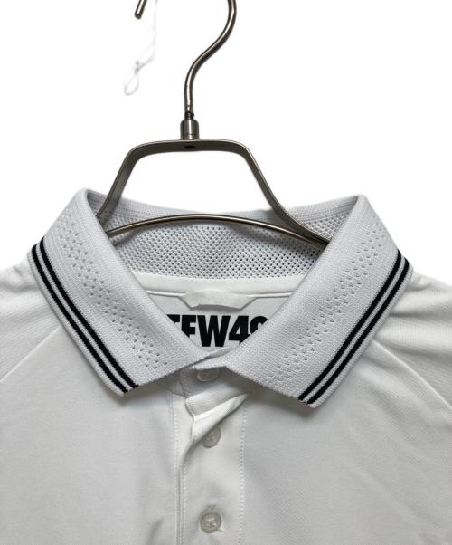 TFW49（ティーエフダブリューフォーティーナイン）TFW49 (ティーエフダブリューフォーティーナイン) ポロシャツ ホワイト サイズ:Lの古着・服飾アイテム