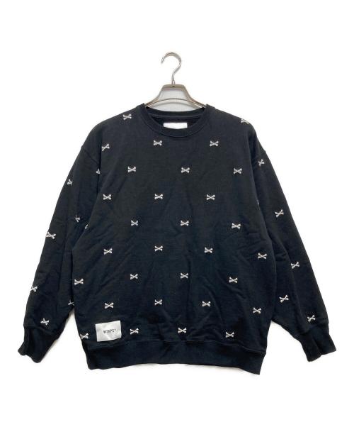 WTAPS（ダブルタップス）WTAPS (ダブルタップス) ACNE SWEATER　（アクネスウェット） ブラック サイズ:X　02の古着・服飾アイテム