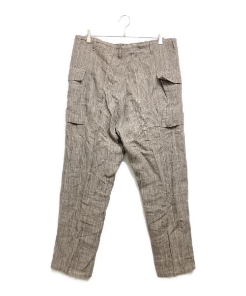KAPTAIN SUNSHINE（キャプテンサンシャイン）KAPTAIN SUNSHINE (キャプテンサンシャイン) リネンシルクカーゴパンツ グレー サイズ:W32の古着・服飾アイテム