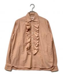 PLAN C（プランシー）の古着「フリルシャツ」｜ピンク