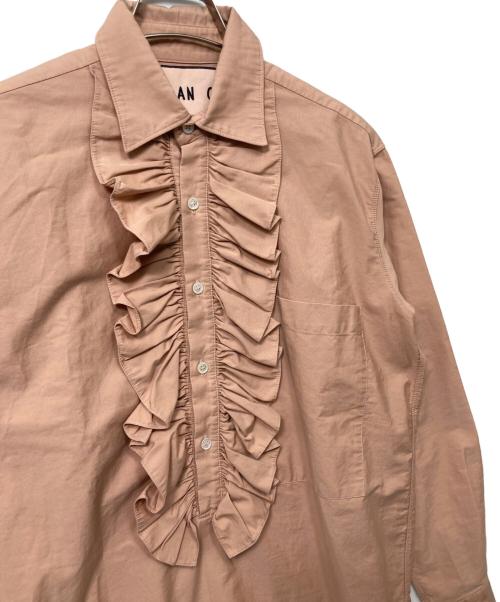 PLAN C（プランシー）Plan C (プランシー) フリルシャツ ピンク サイズ:38の古着・服飾アイテム