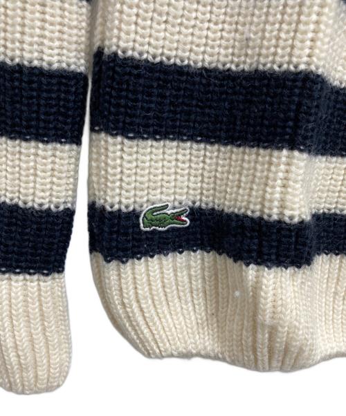 LACOSTE（ラコステ）LACOSTE (ラコステ) ニット ホワイト サイズ:2の古着・服飾アイテム