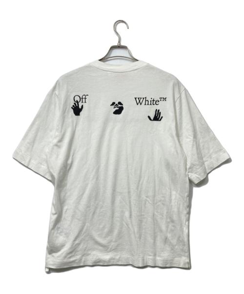 OFFWHITE（オフホワイト）OFFWHITE (オフホワイト) Tシャツ ホワイト サイズ:Lの古着・服飾アイテム