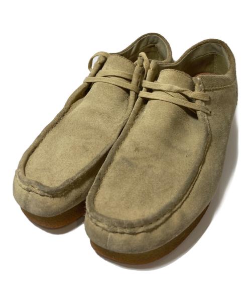 CLARKS（クラークス）CLARKS (クラークス) ワラビーブーツ ベージュ サイズ:27の古着・服飾アイテム