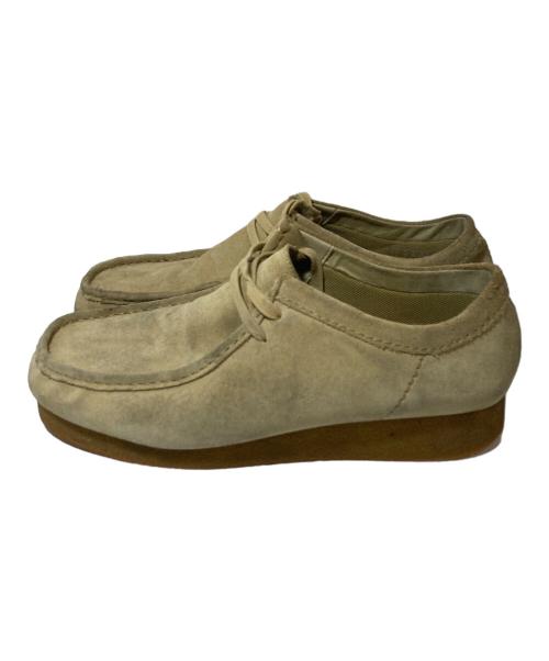 CLARKS（クラークス）CLARKS (クラークス) ワラビーブーツ ベージュ サイズ:27の古着・服飾アイテム