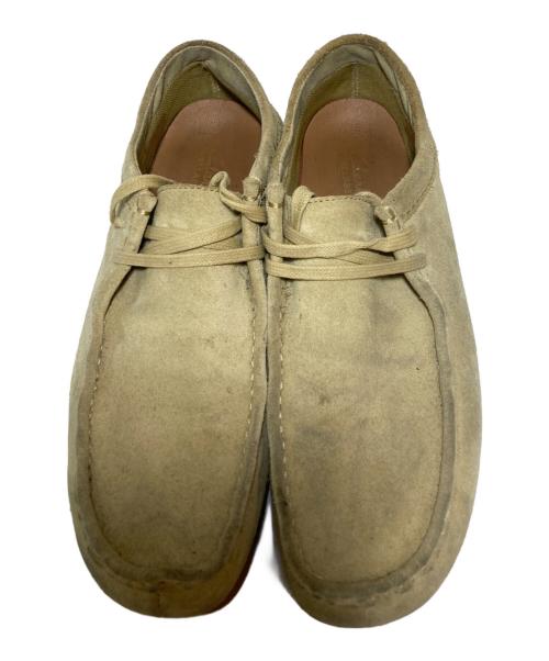 CLARKS（クラークス）CLARKS (クラークス) ワラビーブーツ ベージュ サイズ:27の古着・服飾アイテム