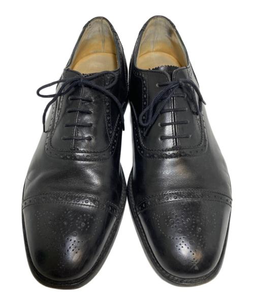 LOAKE（ローク）LOAKE (ローク) レザーシューズ ブラック サイズ:81/2の古着・服飾アイテム