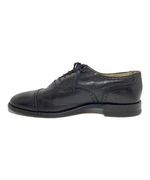 LOAKE（ローク）LOAKE (ローク) レザーシューズ ブラック サイズ:81/2の古着・服飾アイテム