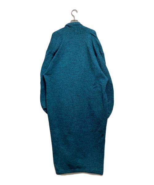 ISSEY MIYAKE（イッセイミヤケ）ISSEY MIYAKE (イッセイミヤケ) ロングカーディガン ブルー サイズ:9の古着・服飾アイテム