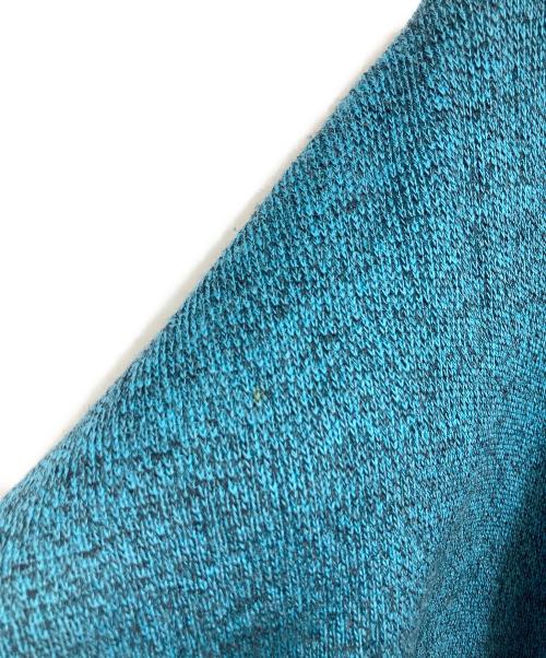 ISSEY MIYAKE（イッセイミヤケ）ISSEY MIYAKE (イッセイミヤケ) ロングカーディガン ブルー サイズ:9の古着・服飾アイテム