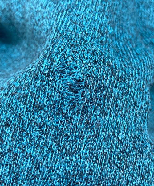 ISSEY MIYAKE（イッセイミヤケ）ISSEY MIYAKE (イッセイミヤケ) ロングカーディガン ブルー サイズ:9の古着・服飾アイテム