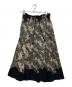 Y's（ワイズ）の古着「総柄スカート」｜ブラック