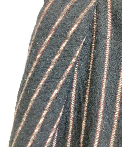 Y's（ワイズ）Y's (ワイズ) ストライプパンツ ネイビー サイズ:Sの古着・服飾アイテム